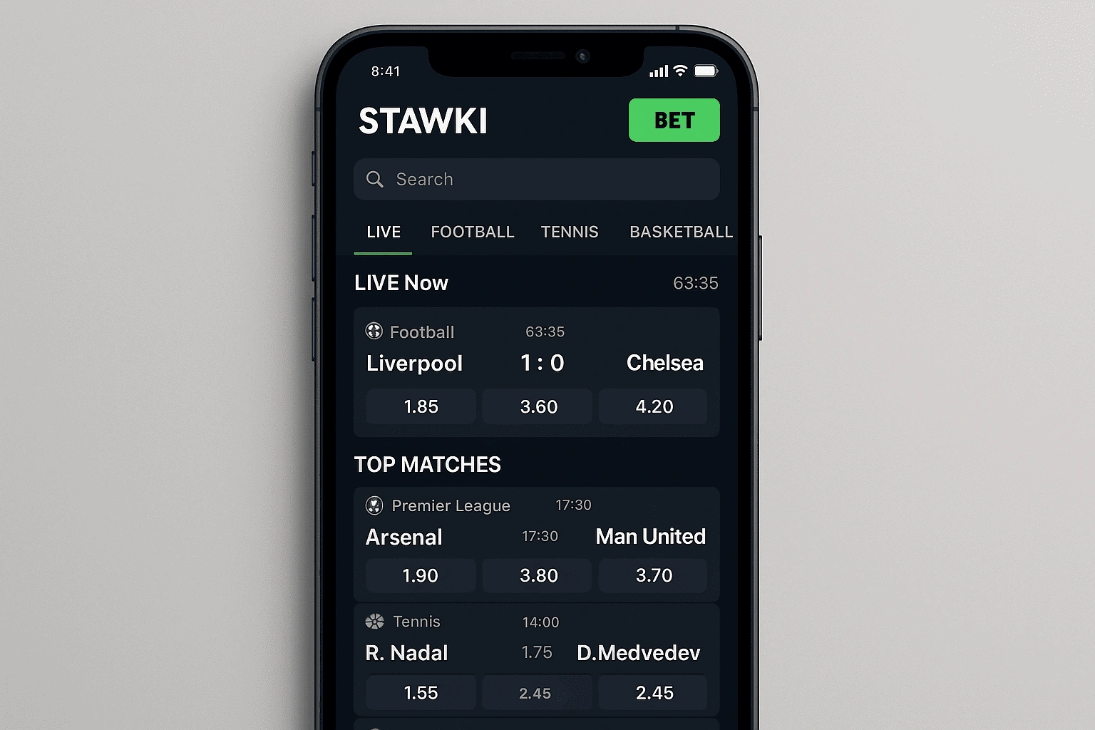 Stawki bet мобільний доступ